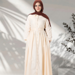 Ivory cream dress
